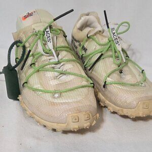 Nike Off-White x Waffle Racer Electric Green White CD8180-100 Women’s Size 11.5